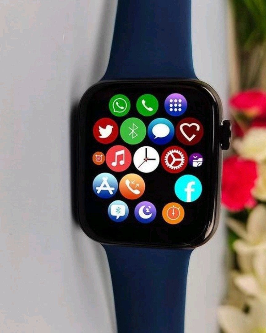 Nieuwe Smartwatch met Hartslagmeter en Stappenteller, Zwart, Nieuw, Ophalen of Verzenden, Waterdicht