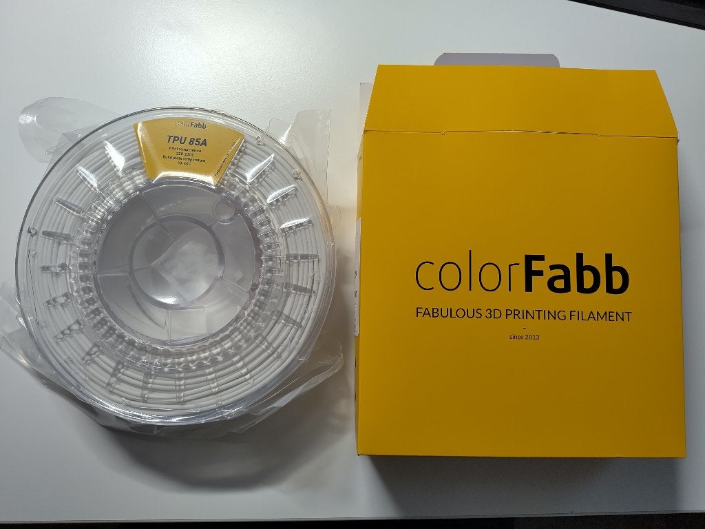 colorFabb TPU 85a filament 2,85mm (nieuw), Computers en Software, 3D-printerbenodigheden, Ophalen of Verzenden, Nieuw, Filamentrollen
