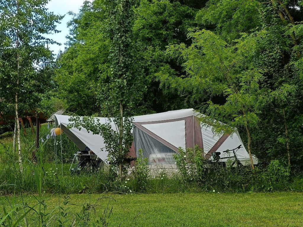 Camp-let Savanne vouwwagen (2011) + luifel & veel extra's, Ophalen of Verzenden, Zo goed als nieuw, Tot en met 5