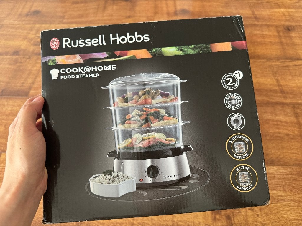 Russell Hobbs elektrische stoomkoker / voedselstomer, Ophalen, Kunststof, Zilver, Overige merken