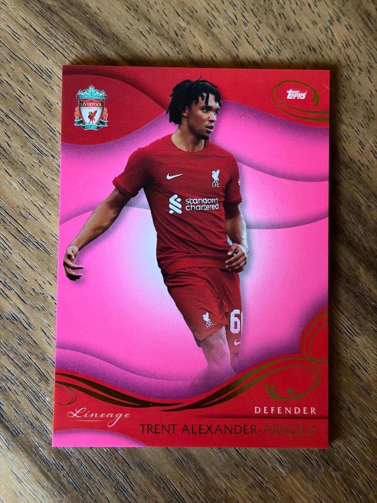 Trent Alexander-Arnold Topps Lineage Voetbalkaart, Verzenden, Zo goed als nieuw