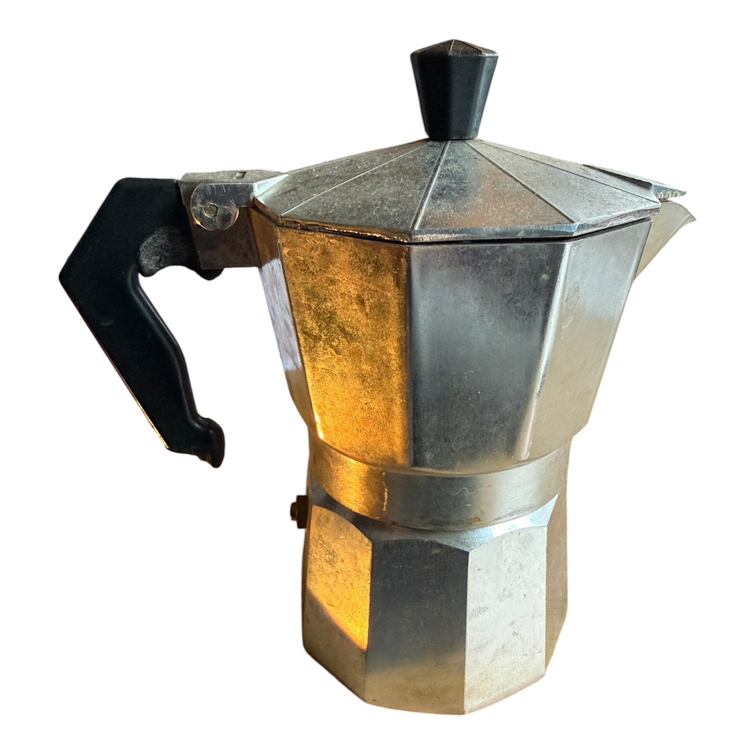 Aluminium Percolator - Ideaal voor Koffie op Vakantie, Gebruikt, Overige modellen, Gemalen koffie, Ophalen of Verzenden