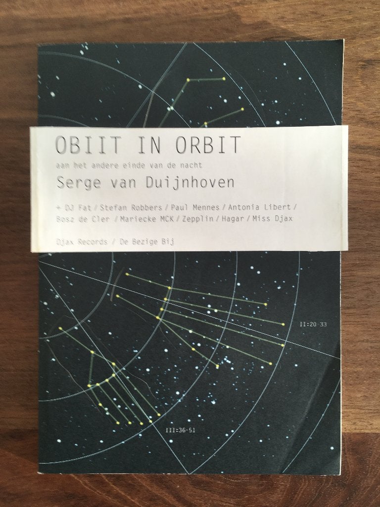 Boek & Cd Serge van Duijnhoven Obiit In Orbit ( DJAX ), Ophalen of Verzenden, Zo goed als nieuw, Hiphop of Rap, Album