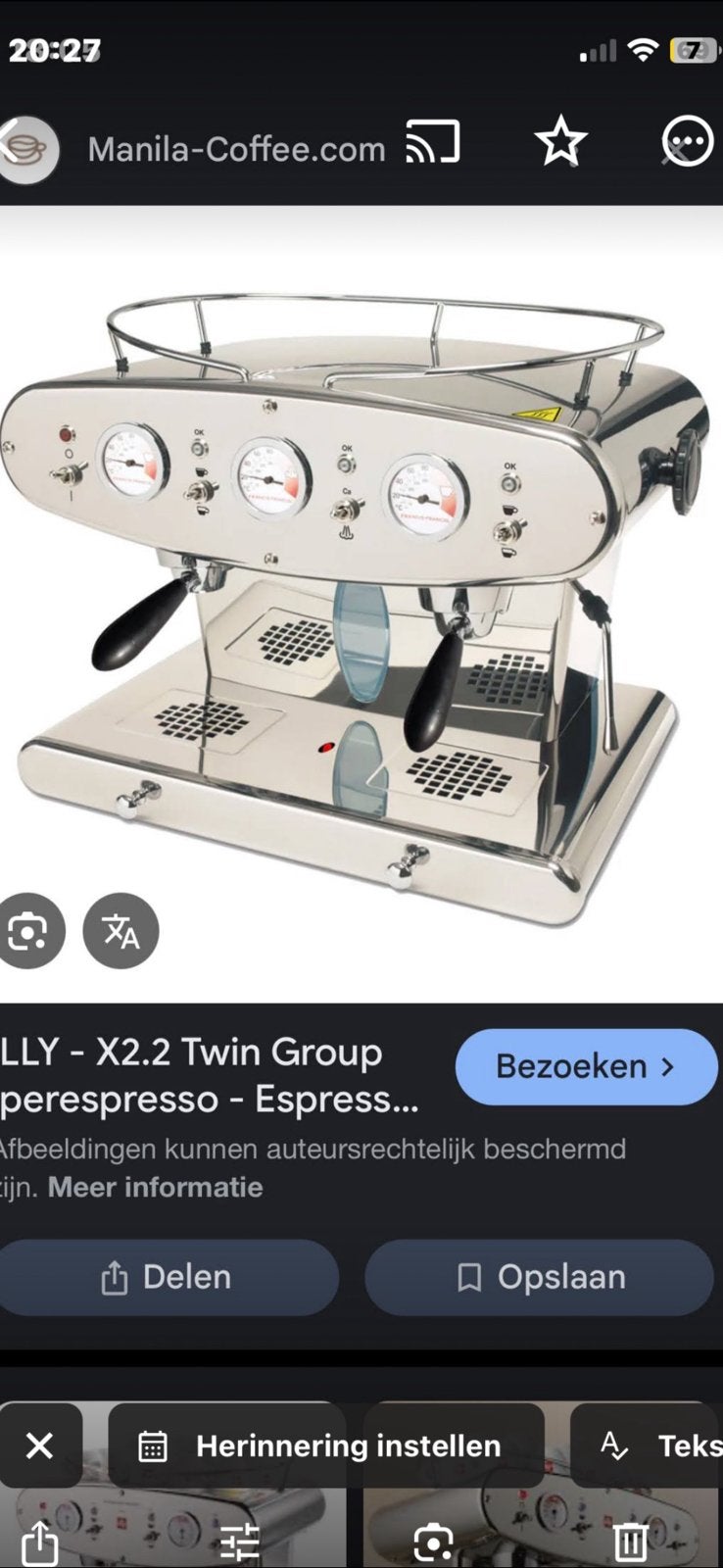 iperespresso x2.2 espresso koffie, Ophalen of Verzenden, Zo goed als nieuw