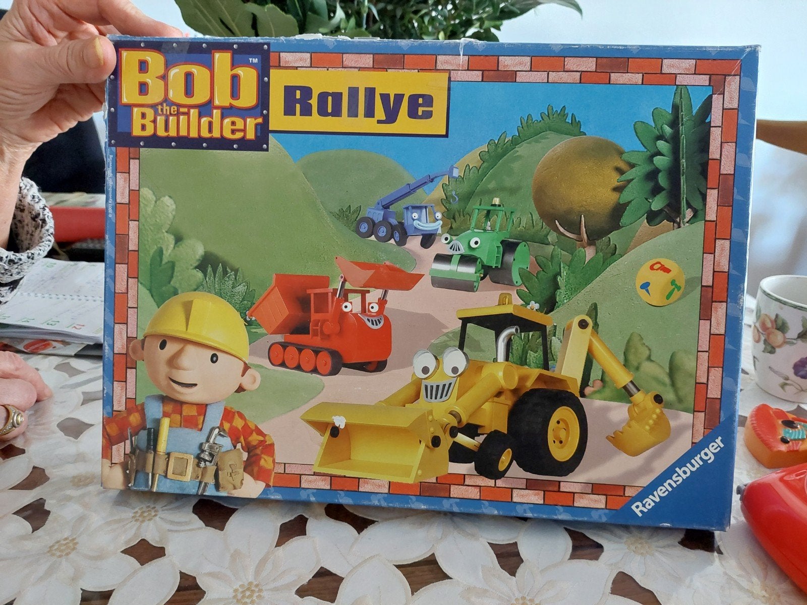 Bob The Builder Railly. Compleet. Vintage., Drie of vier spelers, Ophalen of Verzenden, Ravensburger