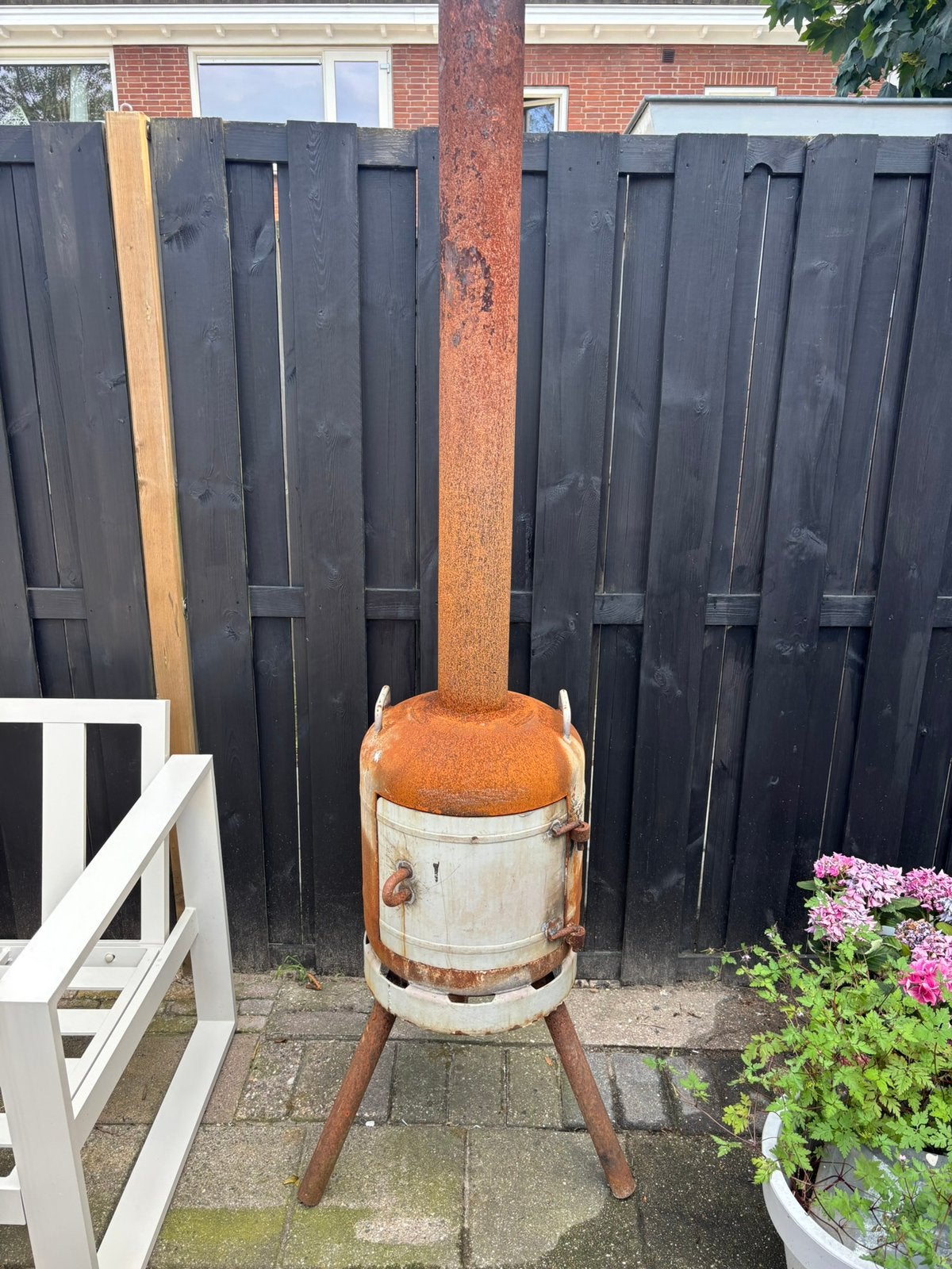 Tuinhaard, Ophalen, Gebruikt
