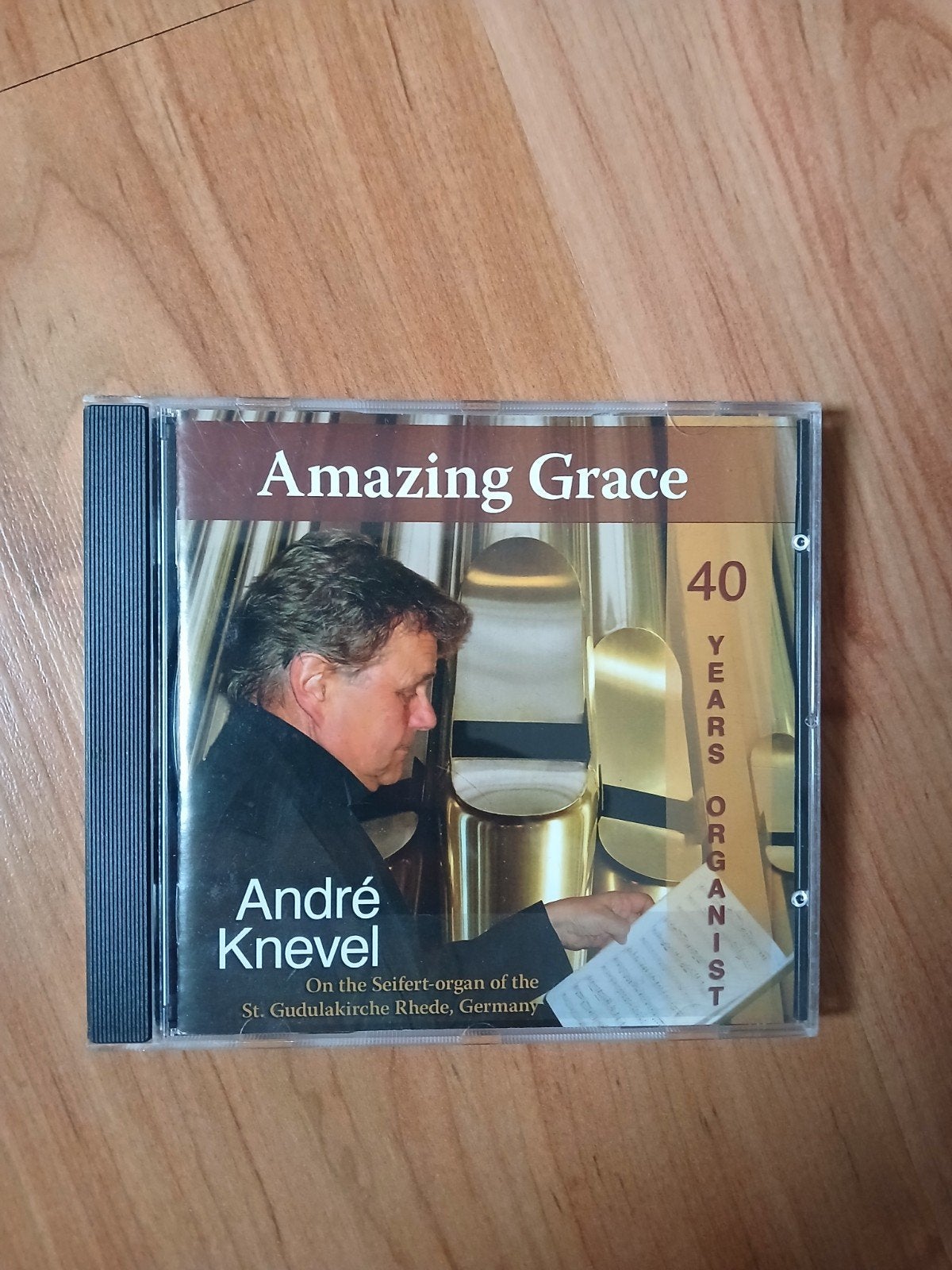 Amazing Grace - André Knevel - 40 Years Organist CD, Overige componisten, Ophalen of Verzenden, Zo goed als nieuw, Inclusief doosje