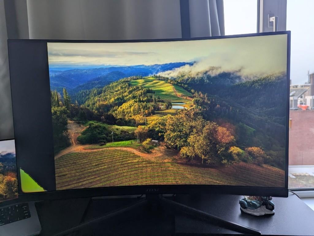 MSI Optix G32CQ4 gaming monitor, Computers en Software, Monitoren, Gebruikt, 101 t/m 150 Hz, HDMI, USB-C, VGA, Gaming, Curved
