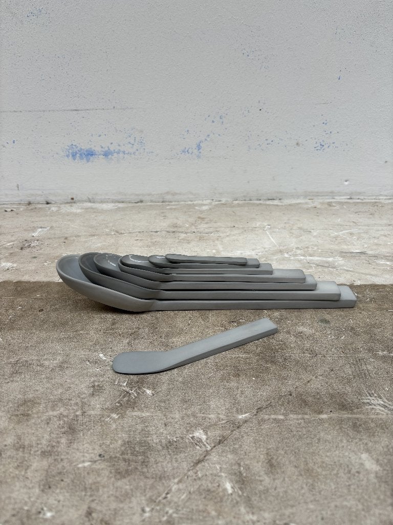 Exclusieve design lepelset – Piet Stockmans – topstaat!, Ophalen of Verzenden