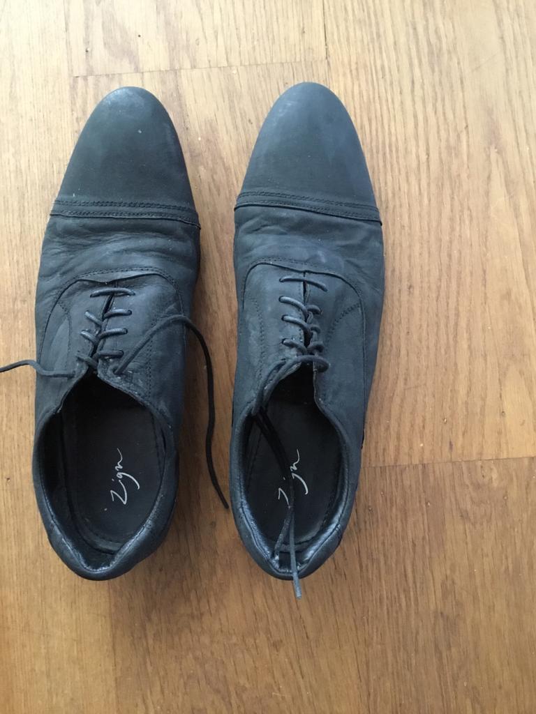 Heren schoenen, Kleding | Heren, Schoenen, Zwart, Ophalen of Verzenden, Gedragen, Veterschoenen