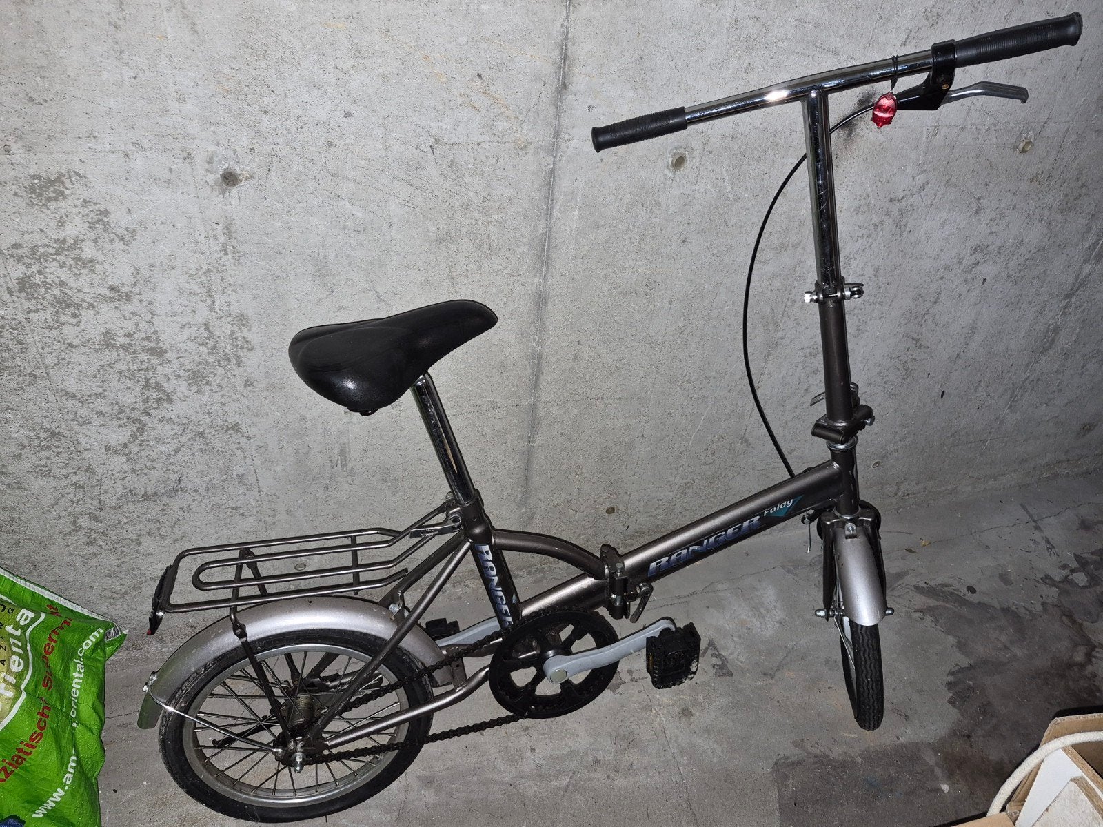 Mooie Ranger vouwfiets - Ideaal voor woon-werkverkeer, Overige merken, Gebruikt, Velgrem, 16 tot 18 inch