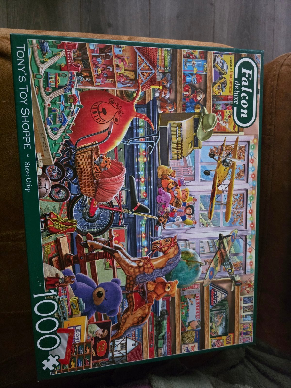 Falcon puzzel 1000 stukjes, Ophalen of Verzenden, 500 t/m 1500 stukjes, Zo goed als nieuw