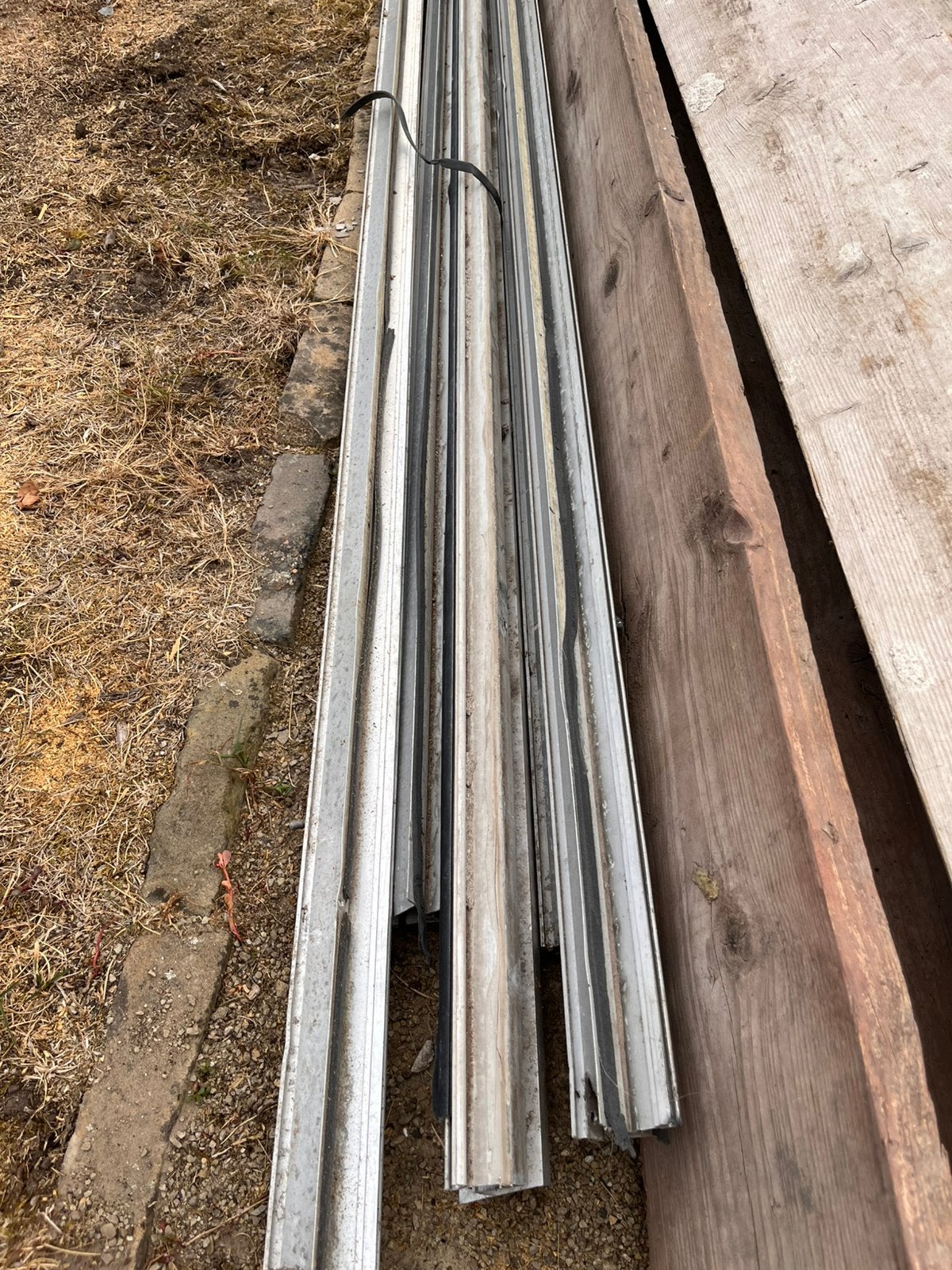 Policarbonaatplaten, Ophalen, Zo goed als nieuw, Aluminium