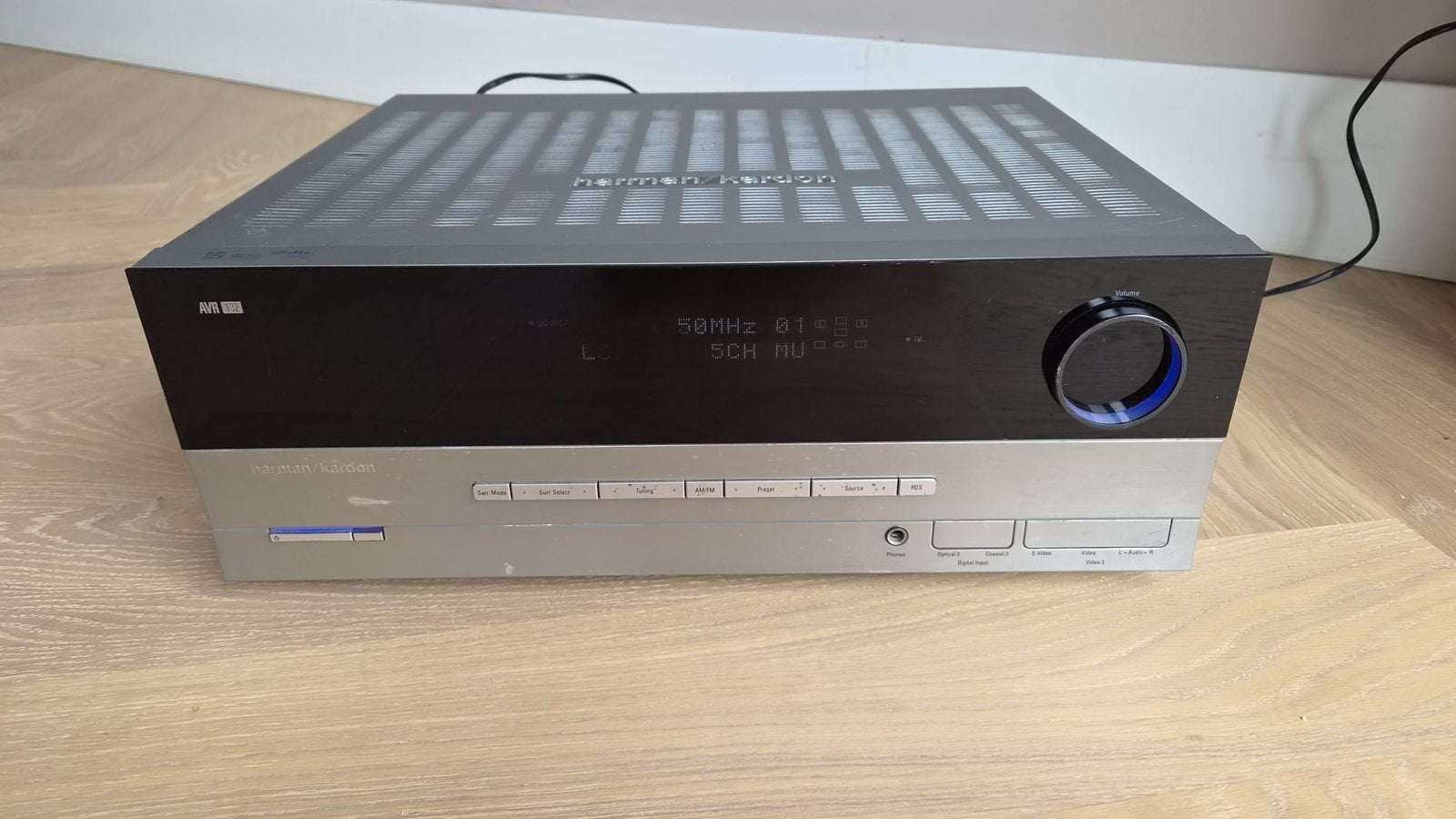 Harman Kardon AVR 132 Receiver met JBL speakerset, Gebruikt, 120 watt of meer, Ophalen, Overige merken