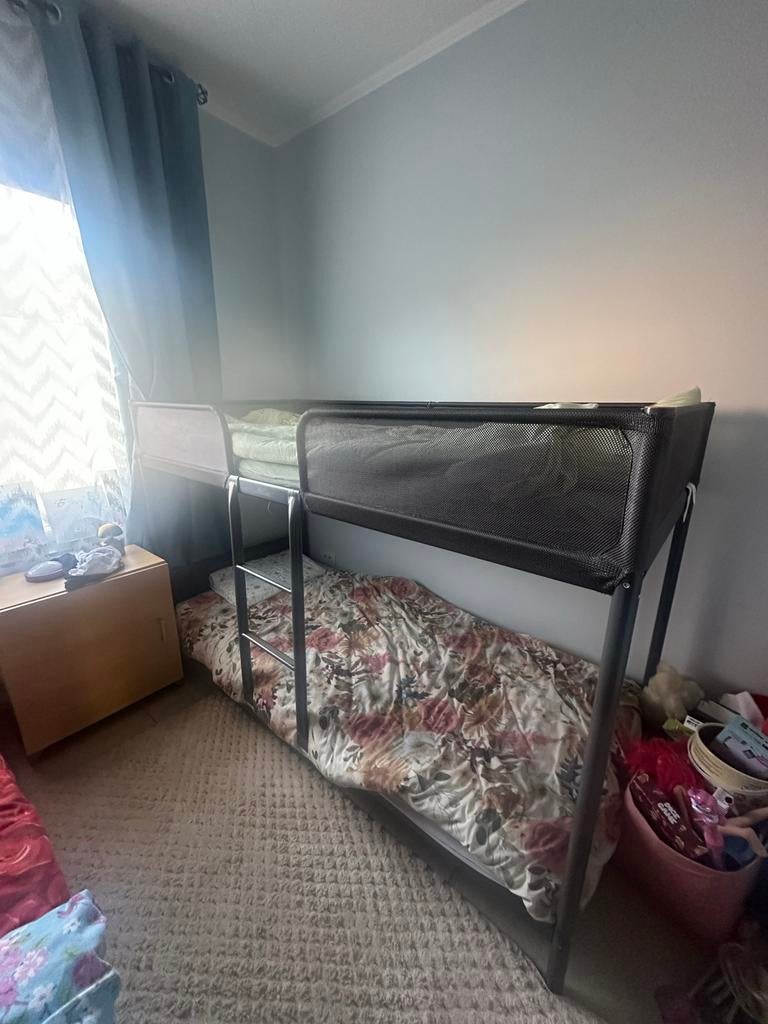 IKEA Stapelbed (zonder matrassen), Kinderen en Baby's, Kinderkamer | Stapelbedden en Hoogslapers, Ophalen, Gebruikt, Stapelbed