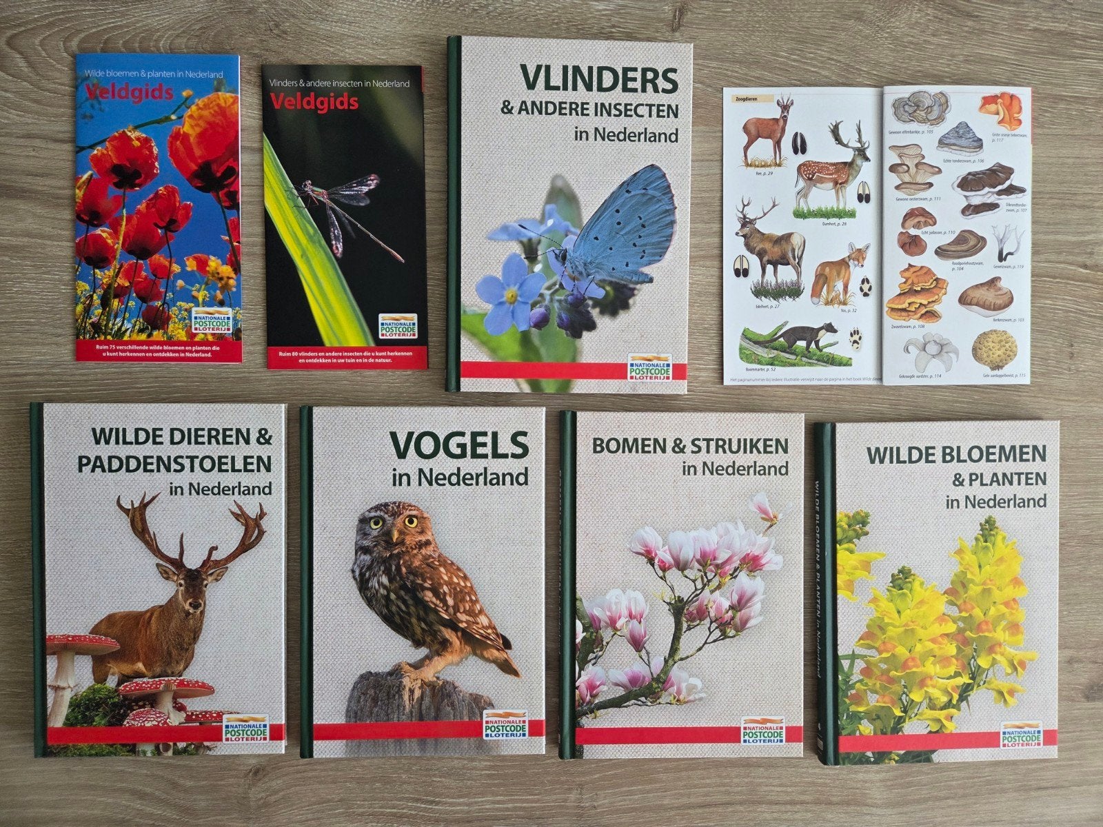 Serie Nationale Postcode Loterij, Boeken, Ophalen of Verzenden, Natuur algemeen