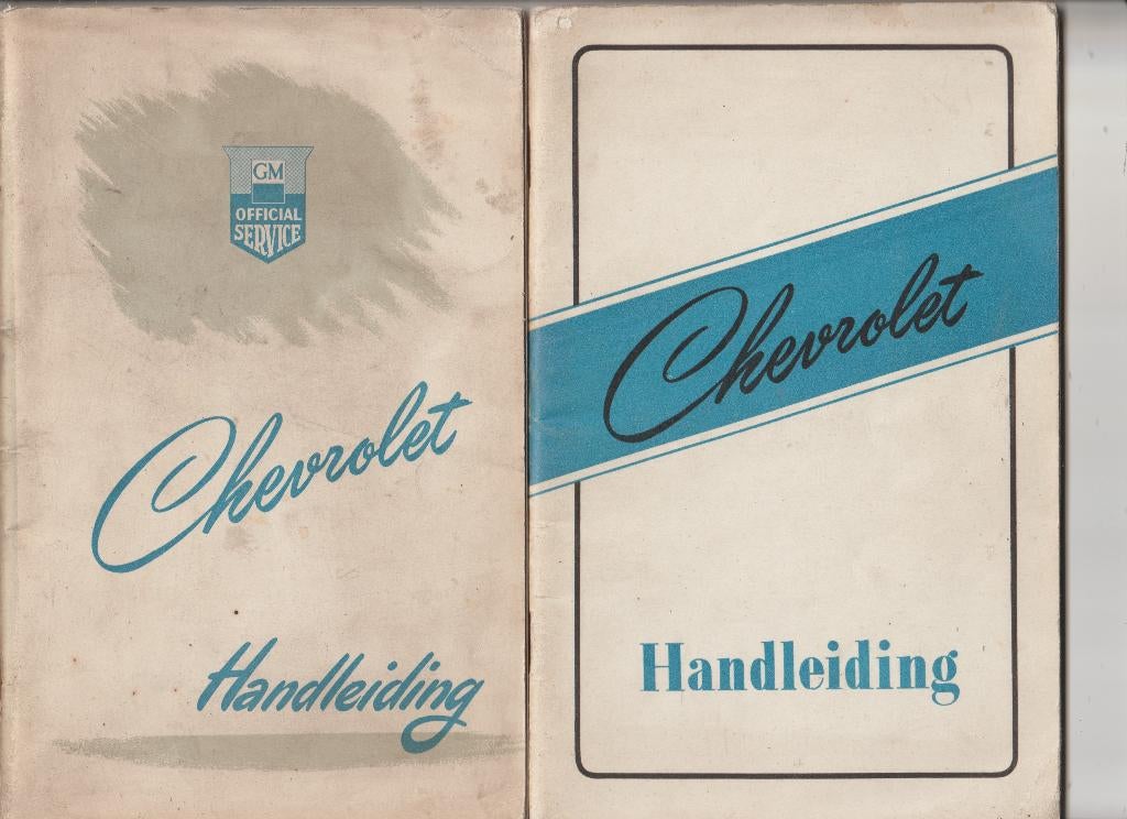 CHEVROLET HANDLEIDINGEN 1949-1950-1951, Ophalen of Verzenden