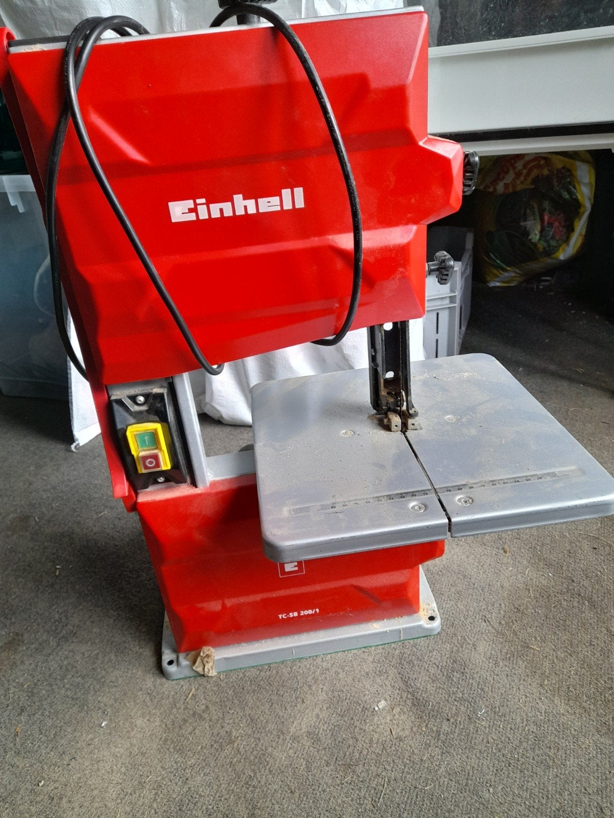 Einhell TC-SB 200/1 Lintzaag - Gebruikt, Ophalen of Verzenden, Gebruikt, Lintzaag, Einhell