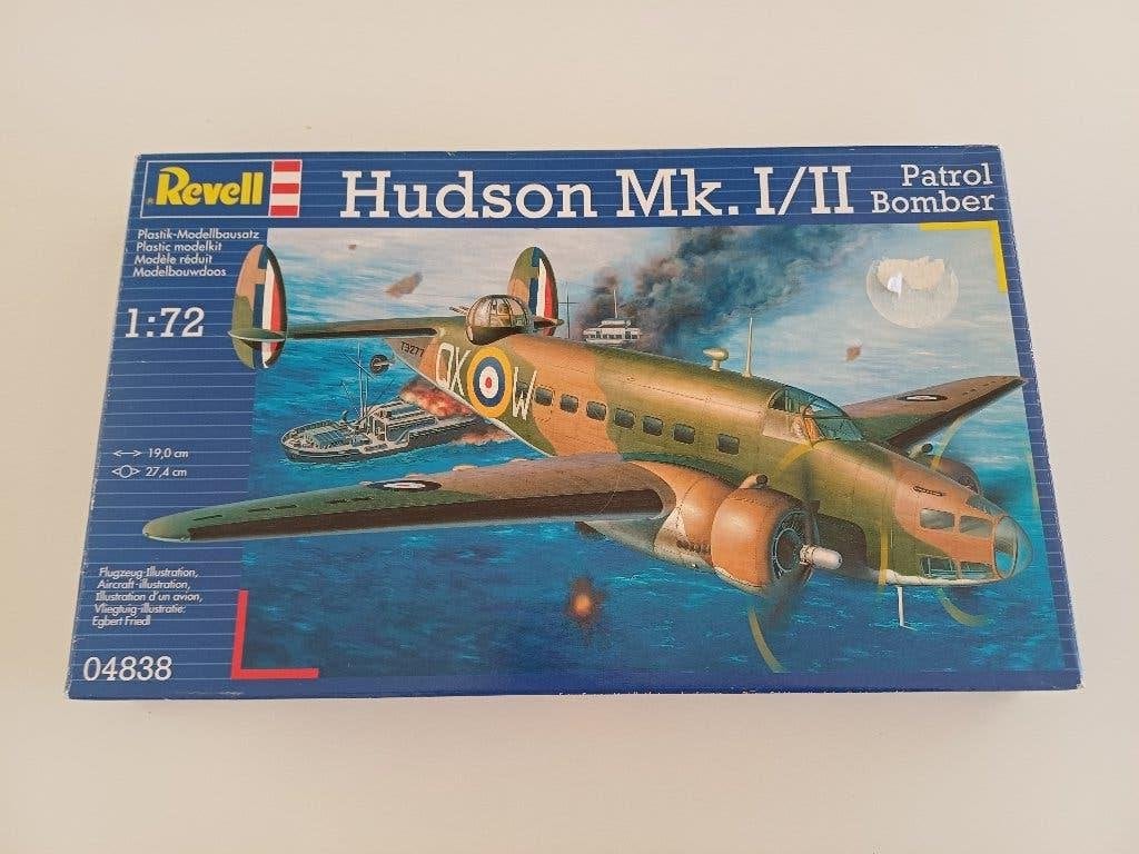 Revell Lockheed Hudson Mk. I/II Patrol Bomber 1:72, Revell, Nieuw, Ophalen of Verzenden, Groter dan 1:72