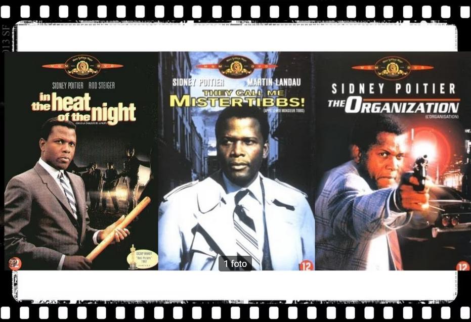 3xDVD The Heat of the Night, Mister Tibbs, The Organisation, 1960 tot 1980, Alle leeftijden, Ophalen of Verzenden, Zo goed als nieuw
