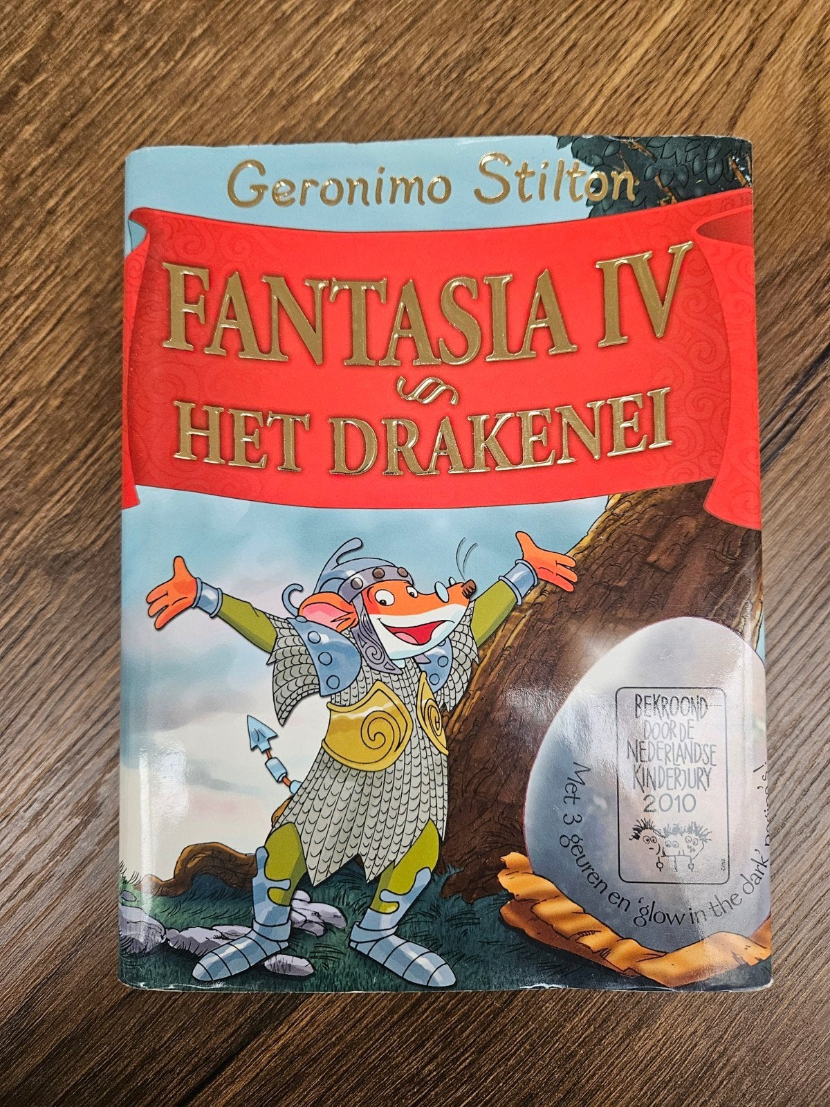 Geronimo Stilton: Fantasia IV - Het Draken-ei, Boeken, Ophalen of Verzenden, Zo goed als nieuw, Geronimo Stilton, Fictie