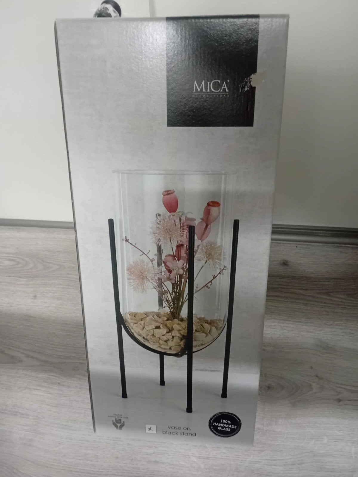 Stolp op voet, Ophalen, Nieuw, Overige kleuren, Glas