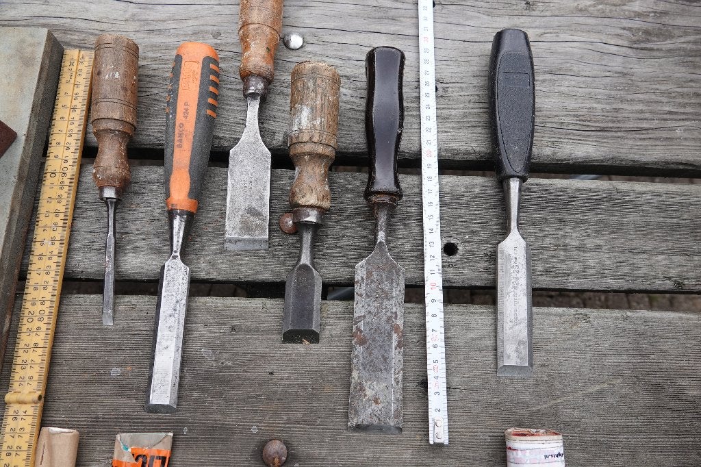 beitels divers  zie foto's, Doe-het-zelf en Verbouw, Gereedschap | Handgereedschap, Ophalen of Verzenden