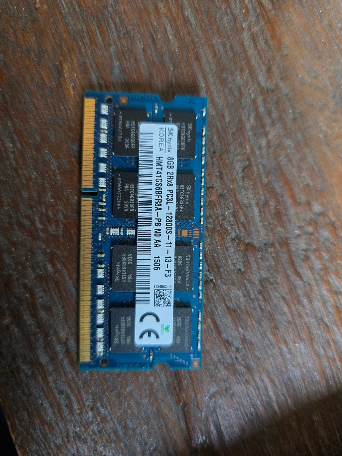 8GB DDR3L SO-DIMM RAM, Computers en Software, RAM geheugen, Ophalen, DDR3, Laptop