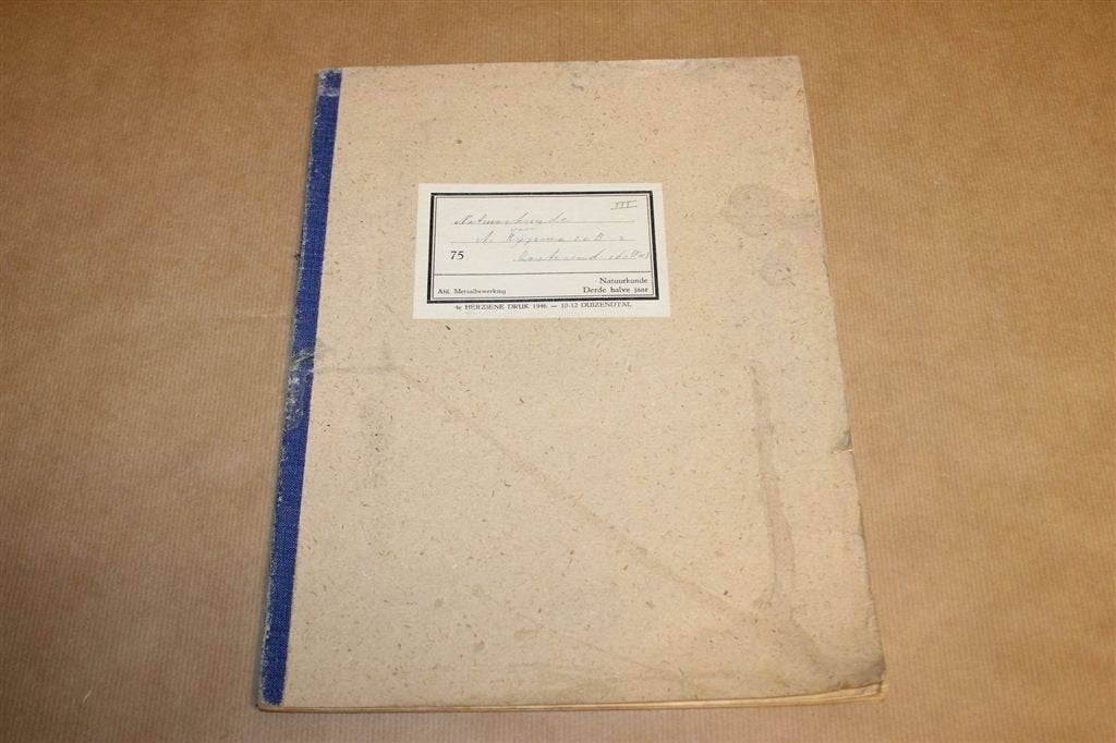 Metaalbewerking Natuurkunde — Antiek Schoolboek 1937, Antiek en Kunst, Antiek | Boeken en Bijbels, Ophalen of Verzenden