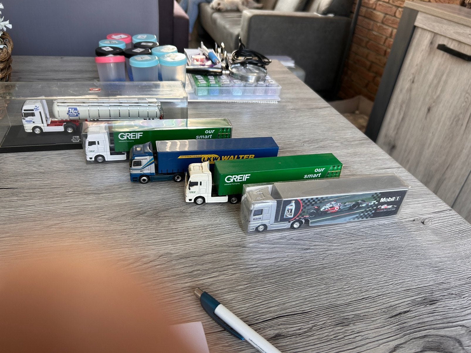 Minaturen schaal 1.87, Ophalen of Verzenden, Zo goed als nieuw, Bus of Vrachtwagen, Overige merken