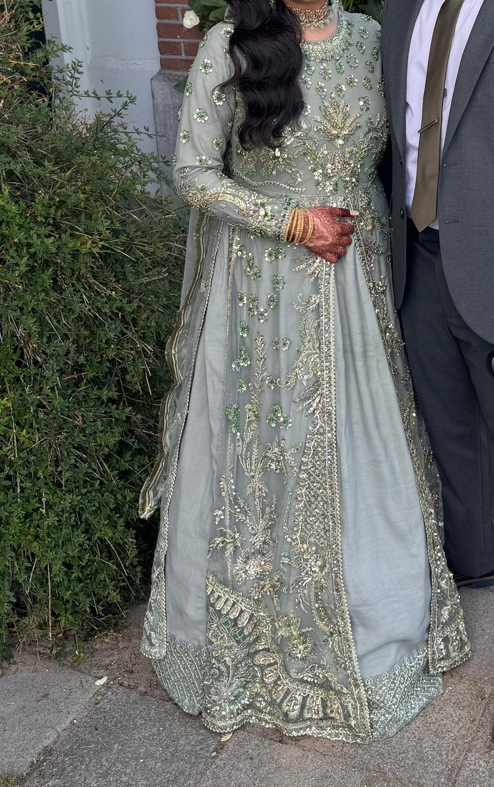 Pakistani Indian Wedding Dress, Ophalen of Verzenden, Zo goed als nieuw, Maat 38/40 (M), Overige typen