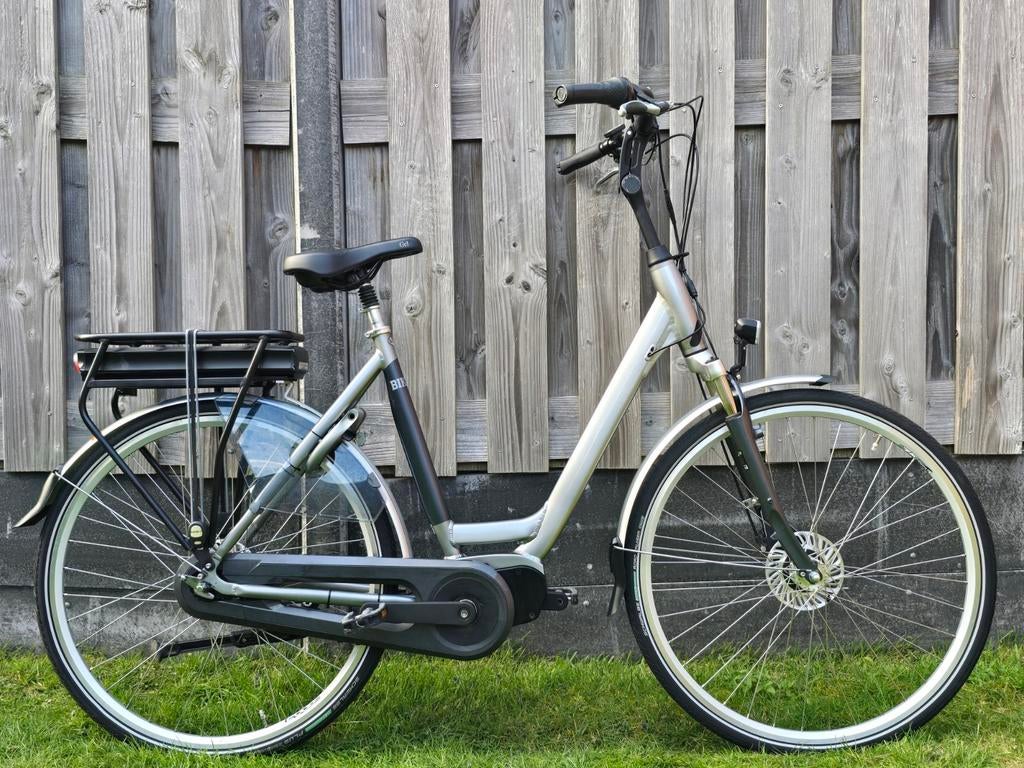 Bikkel Ibee Middenmotor 56cm Dames E-Bike Elektrischefiets, Fietsen en Brommers, Elektrische fietsen, Zo goed als nieuw, 50 km per accu of meer
