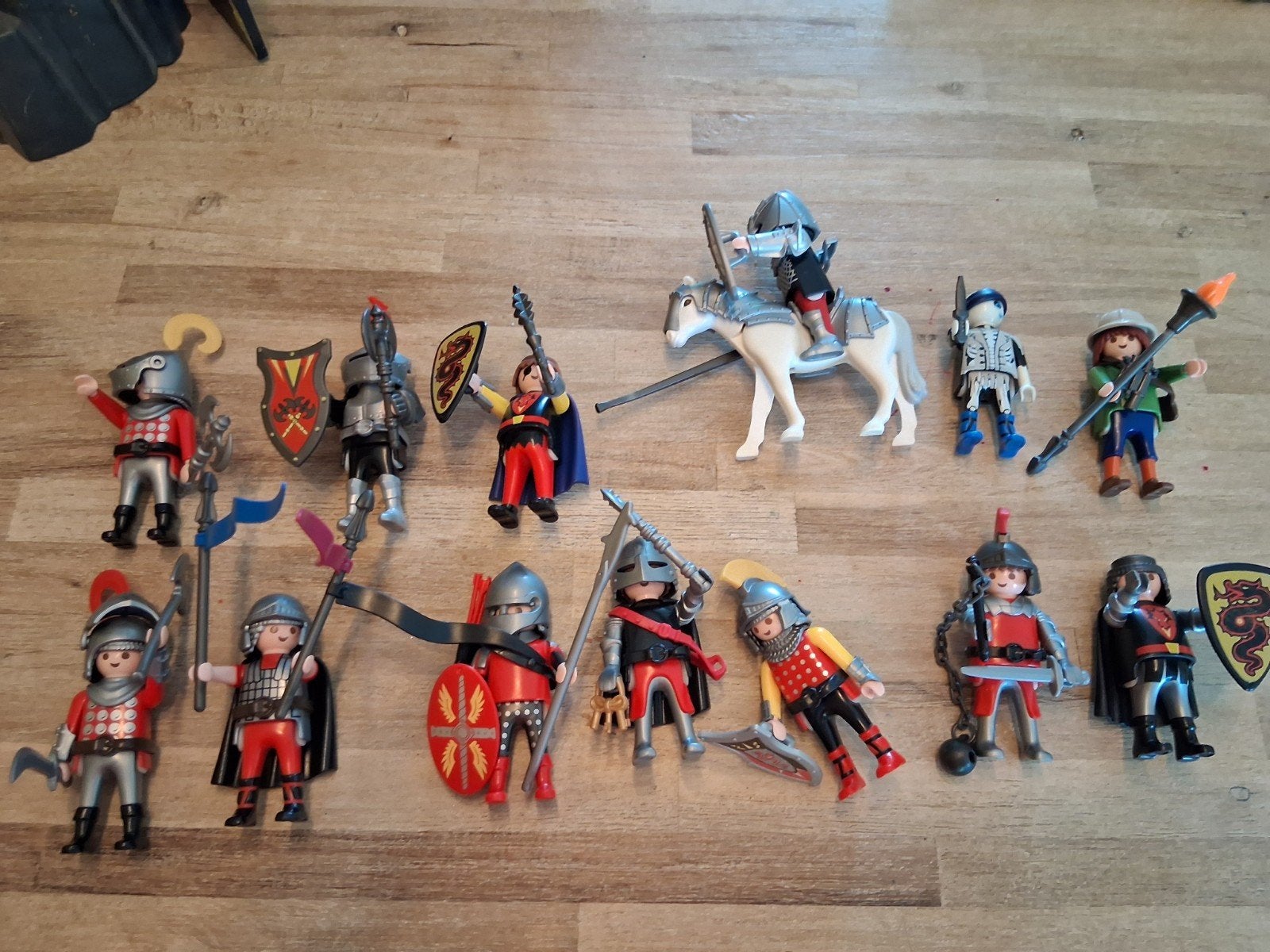 Playmobil ridders en figuren, Ophalen of Verzenden, Gebruikt