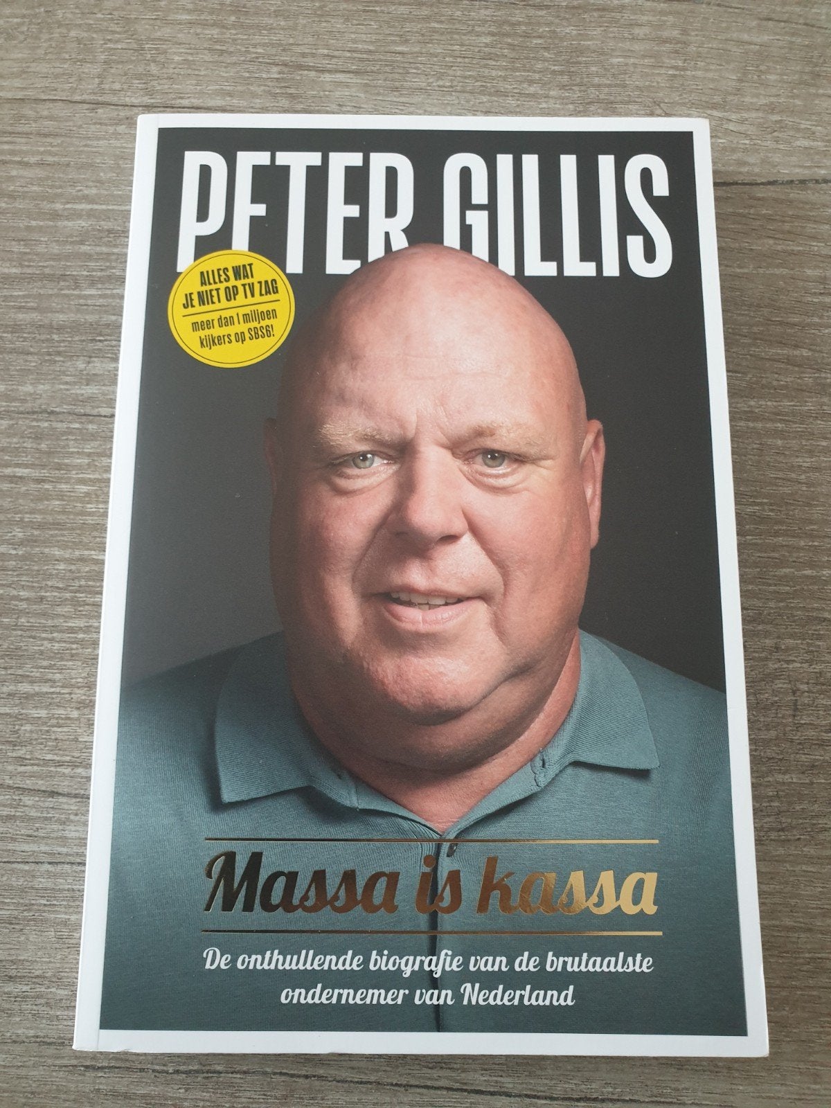 Peter Gillis - Massa is Kassa (Boek), Ophalen of Verzenden, Gelezen, Peter Gillis, Overige