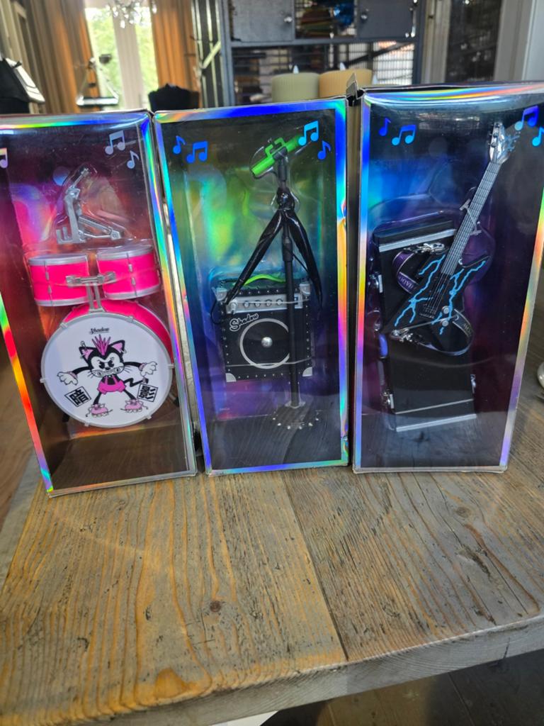 Rainbow high muziek instrumenten, Ophalen of Verzenden, Pop