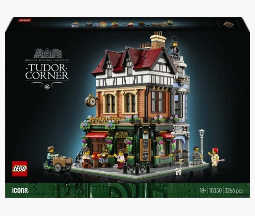 LEGO 10350 Tudor Corner, Ophalen, Lego, Nieuw, Compleet