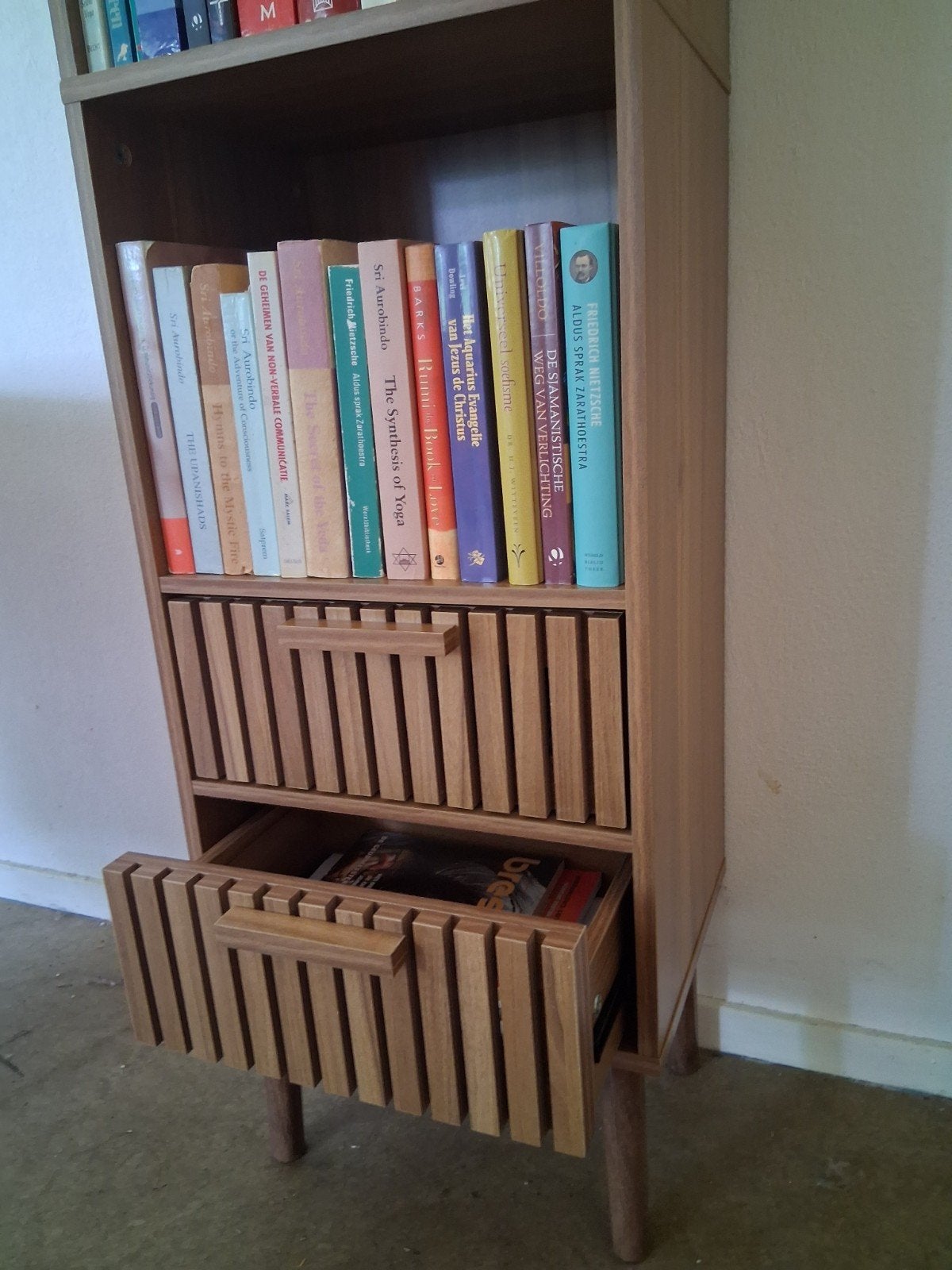 kast hout., Huis en Inrichting, Ophalen, Zo goed als nieuw, 25 tot 50 cm, 150 tot 200 cm