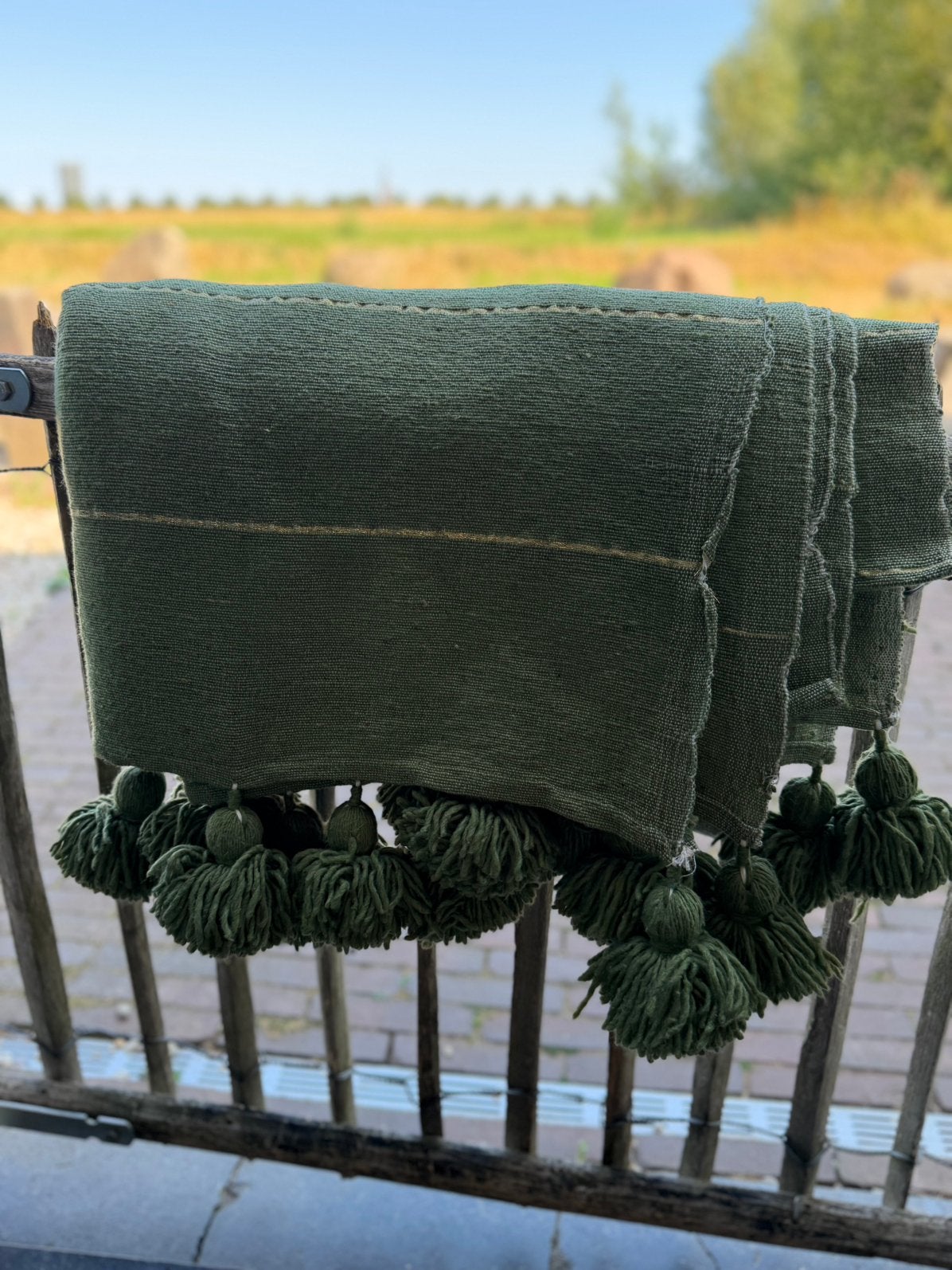 Kleed plaid afkomstig Ibiza, 150 tot 200 cm, 200 cm of meer, Ophalen of Verzenden, Zo goed als nieuw