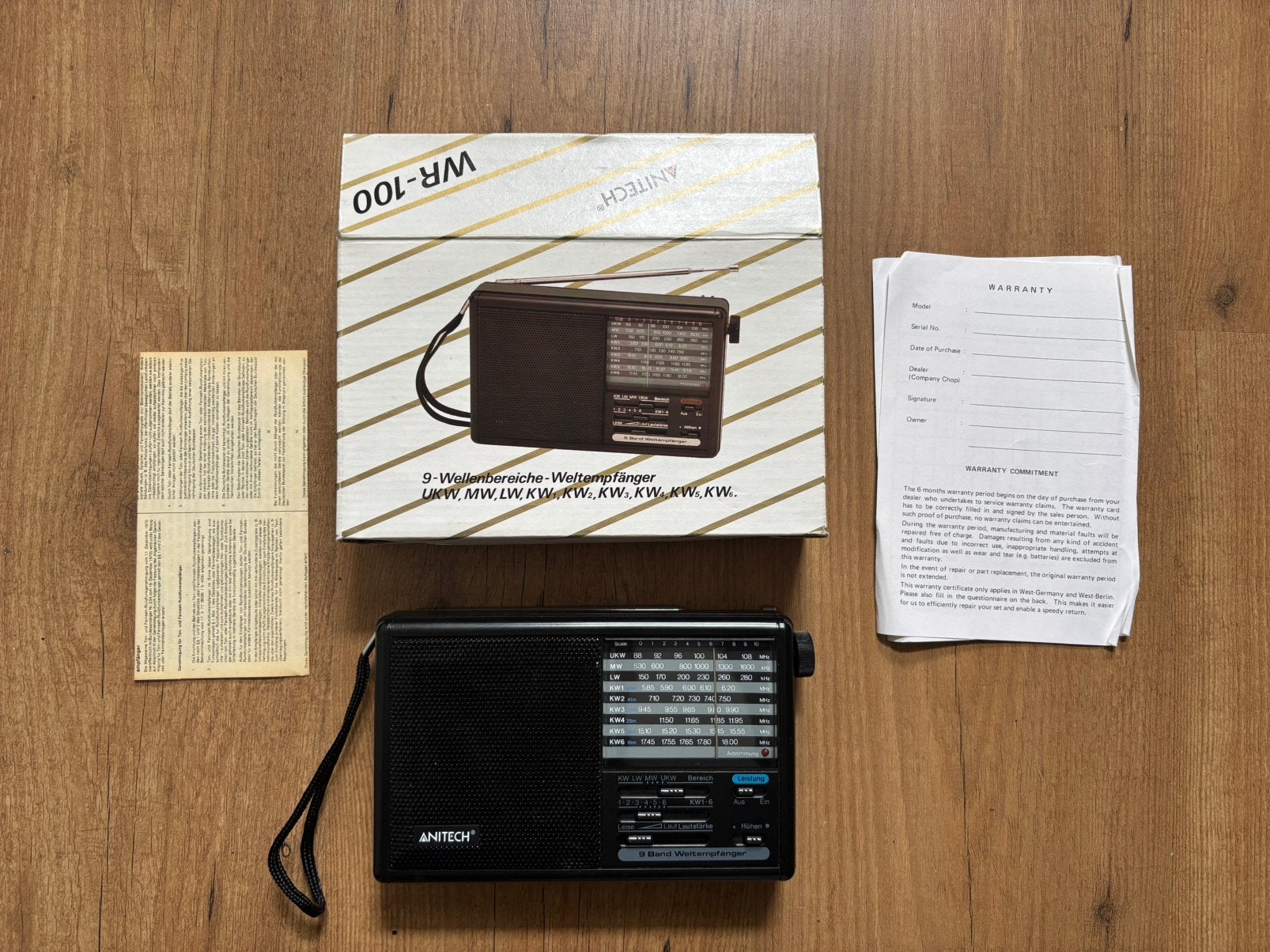 Vintage wereldontvanger/radio, Ophalen, Zo goed als nieuw, Wereldontvanger