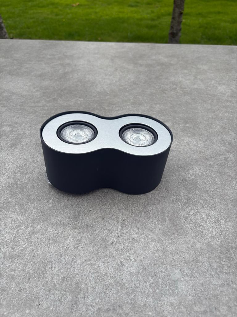 Philips dubbele opbouwspot, Ophalen of Verzenden