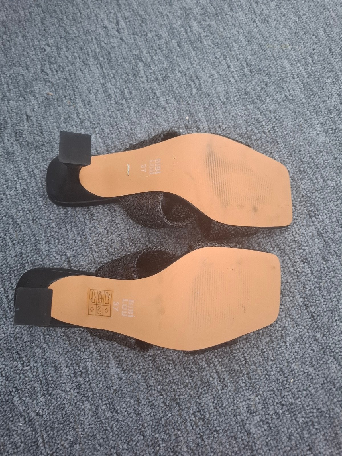 Bibi Lou Sandalen Maat 37 - Zo goed als nieuw, Zwart, Bibilou, Ophalen of Verzenden, Zo goed als nieuw