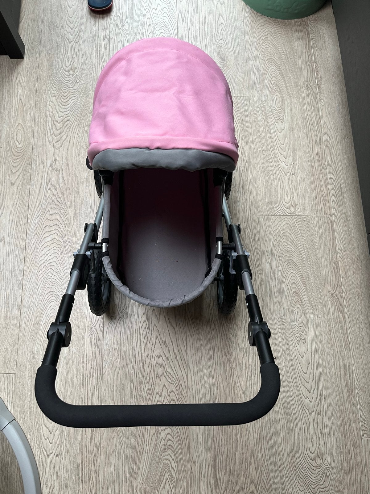 Roze speelgoed kinderwagen voor poppen, Kinderen en Baby's, Ophalen, Gebruikt, Overige typen