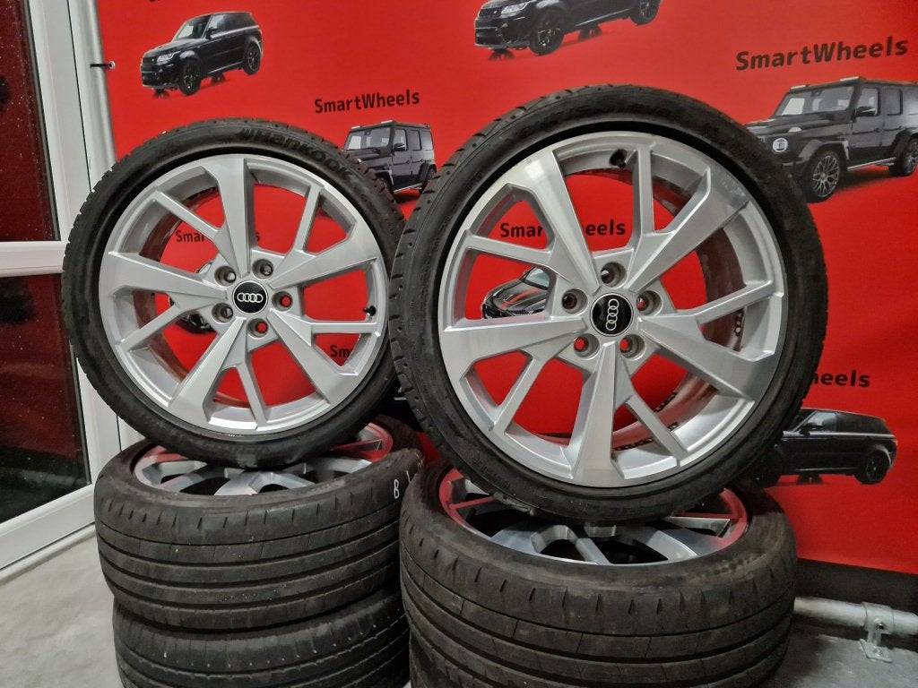 18 inch ORIGINEEL AUDI S-LINE A3 S3 8P 8V 8Y VELGEN BANDEN, Niet ingevuld, 18 inch, Banden en Velgen, Niet ingevuld