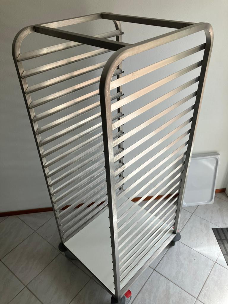 Regaal wagen dienblad trolley, Ophalen