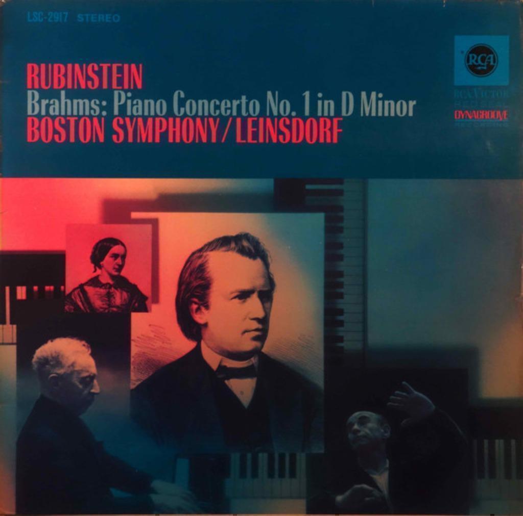 Arthur Rubinstein - Brahms Piano Concerto No. 1 In D Minor, Ophalen, Kamermuziek, Zo goed als nieuw, 12 inch