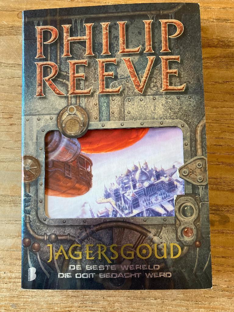 Philip Reeve - Jagersgoud, Boeken, Ophalen of Verzenden, Gelezen, Philip Reeve