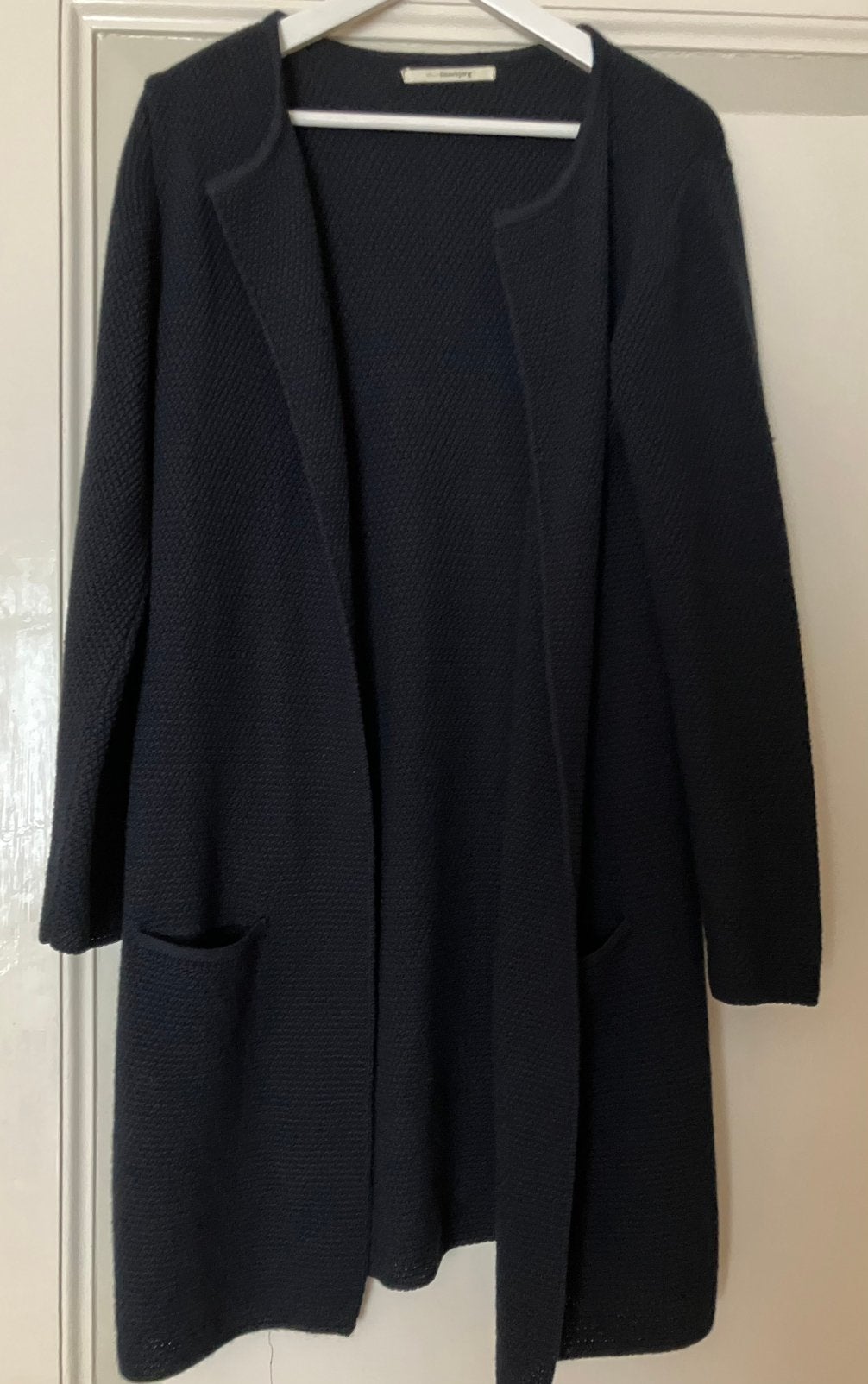 Sibin Linnebjerg donkerblauw vest maat M, Ophalen of Verzenden, Zo goed als nieuw, Maat 38/40 (M), Blauw