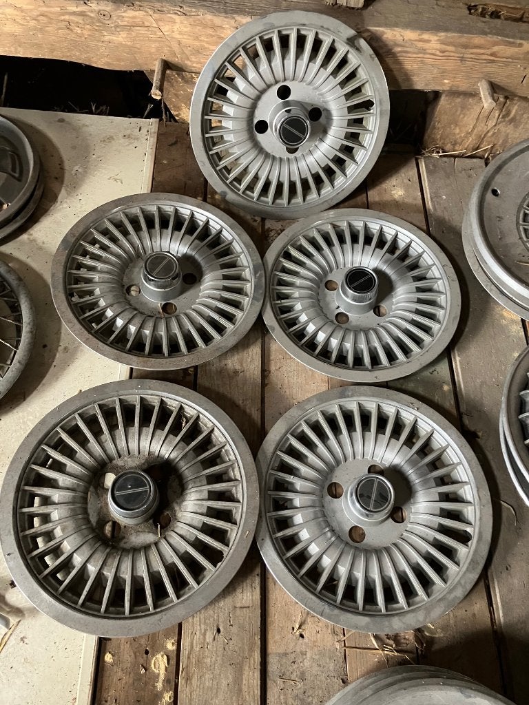 Ford USA wieldoppen, set van 5, Auto diversen, Wieldoppen, Ophalen of Verzenden, Gebruikt