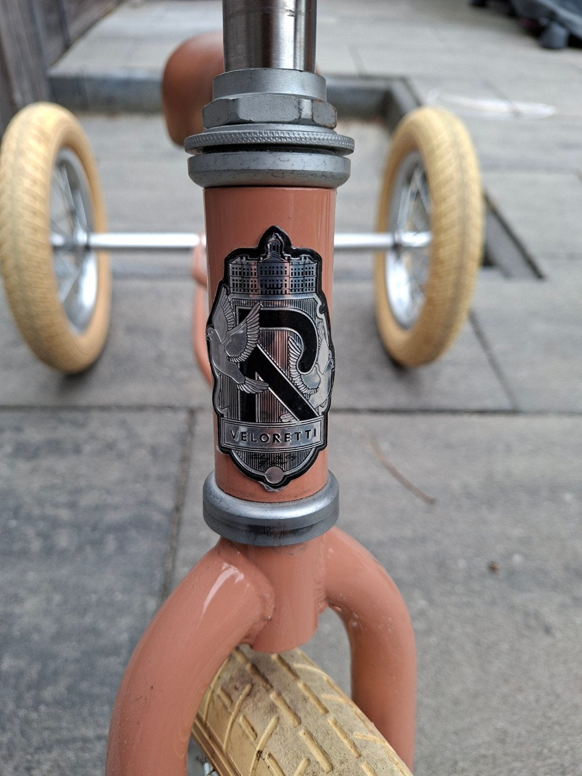 Veloretti 2-in-1 tricycle loopfiets - Zo goed als nieuw, Ophalen, Zo goed als nieuw, Veloretti, Verstelbare zitting