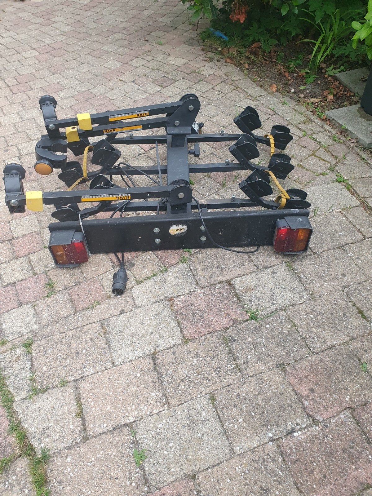 Fietsendrager voor 3 fietsen - Trekhaak. Spinder Hawk, Auto diversen, Fietsendragers, Ophalen of Verzenden, 3 fietsen of meer